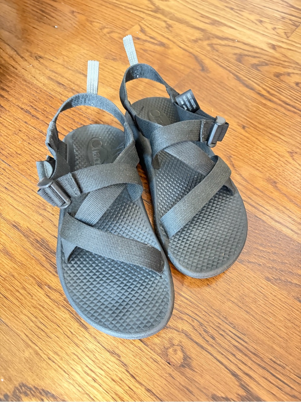 Chaco Kids Black Strappy Sandals